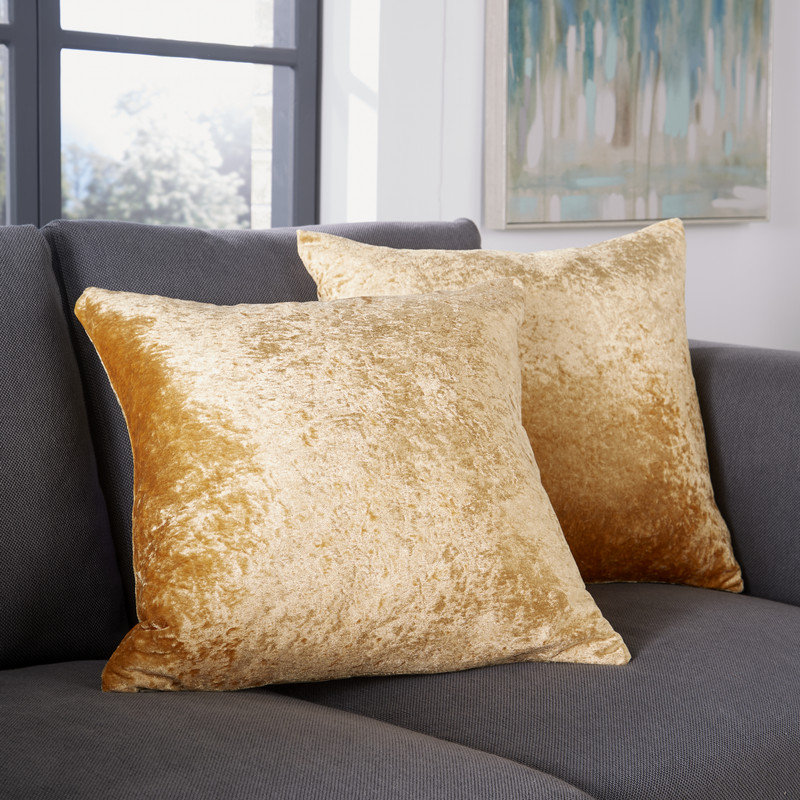 Hoang Square Throw Pillow Cover - Decorative Cushion Slipcover, Removable & Washable - Living Room, Bedroom Decor - 18x18 Inch with Zipper