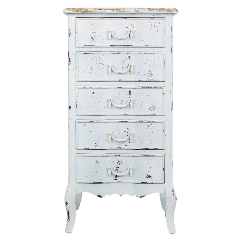 Pulbrough 50cm W 5 - Drawer Chest of Drawers