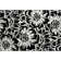 Premium Machine Washable Cerrito AMF551 Black Rug