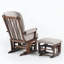 Fauteuil oscillant et repose-pieds Joy-483617250-483617248