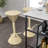 Bodrul Counter Stool with Metal Frame-703324332