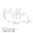 Premium Metal Wall Hook, Gold Finish, 42.1 x 25.2 x 3.9 inches | 100% Metal Construction, Thickness: 0.4 inches | Supports Up to 22 lbs | Ideal for Home Organization & Decorative Display, Stylish & Durable Design-760488500
