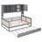Wooden Daybed With Trundle, And All-In-One Cabinet And Shelf-1153309260