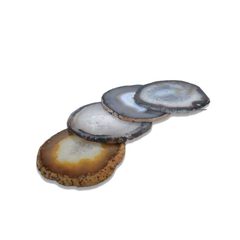 Sous-verre agate, Naturel