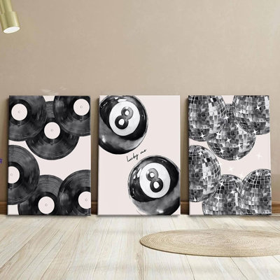 3 Piece Wrapped Canvas Print