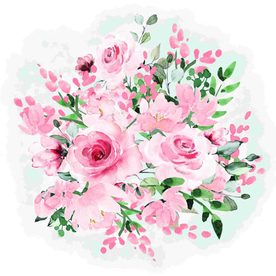 " Pink Bouquet "