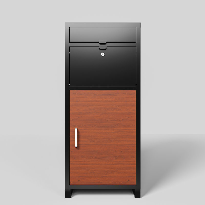 Boîte de rangement pour colis - et avec grand espace intérieur au sol