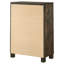Commode de chambre 5 tiroirs Bren