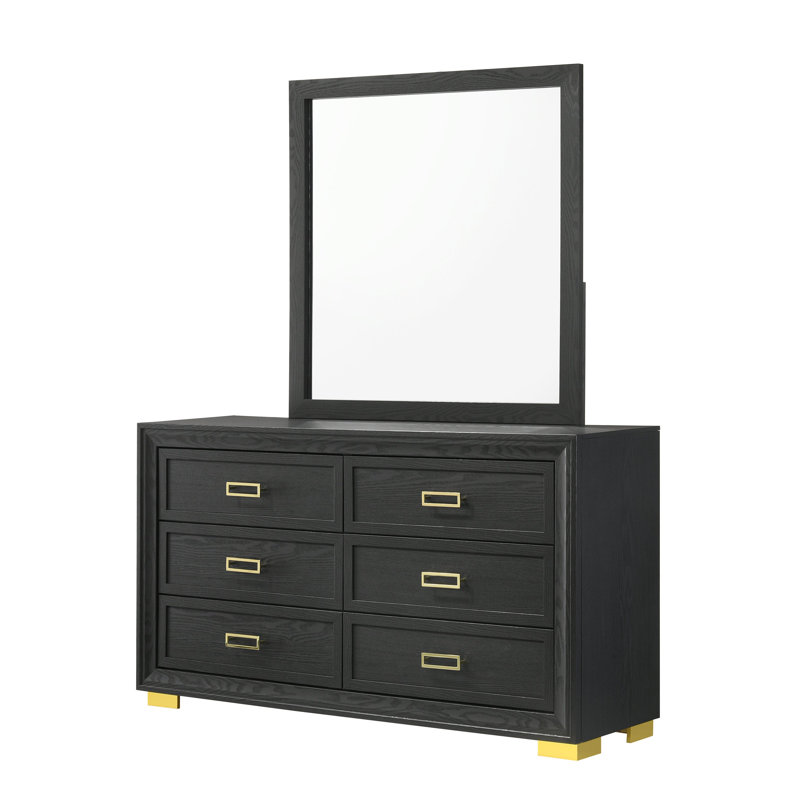 Miroir noir Pepe (miroir seulement)