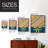Stripes Framed Print - Solid Wood-1700889367-1700889366