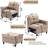 53.6'' Upholstered Loveseat-960686763