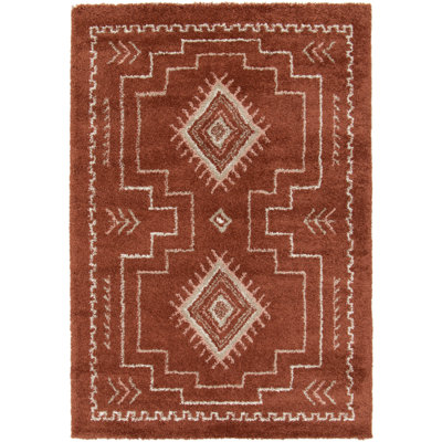 Soft indoor rug with volumized texture