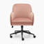 Vivianna Luxury Upholstered Soft Velvet Swivel Office Vanity Chair - Modern Silhouette Design-2050216354