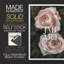 «Peachy Roses I», reproduction encadrée - bois massif-1315856623-1315856621