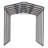 Galvanized Steel Rv Carport, 14X29X14-124236906-48451730