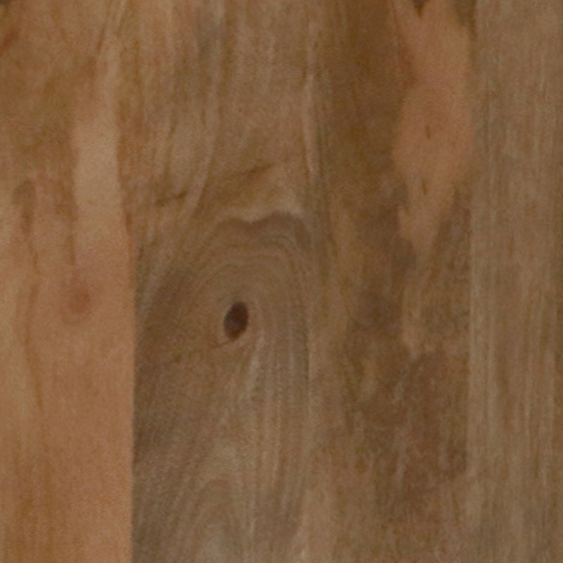 Console en bois massif Alberry, Brun naturel