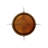 6 - Light Gilded Tobacco Unique/Statement Pendant