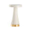 Puttick Stone Pedestal End Table