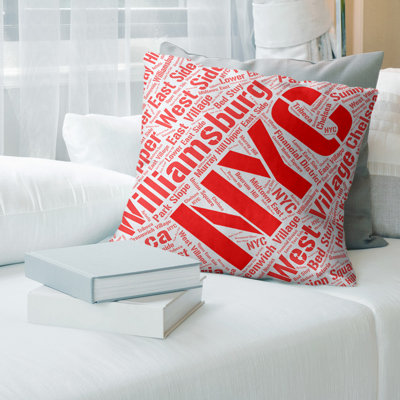 Reversible Throw Pillow