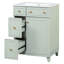 Armoire de meuble-lavabo 24 po - Lavabo en céramique, aspect élégant, rangement pratique de 24 po-1842558271