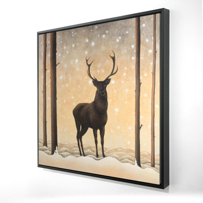 " Roe Deer In Winter "