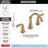 Lahara Widespread Bathroom Faucet 3 Hole, 2-handle Bathroom Sink Faucet with Drain Assembly-9741375