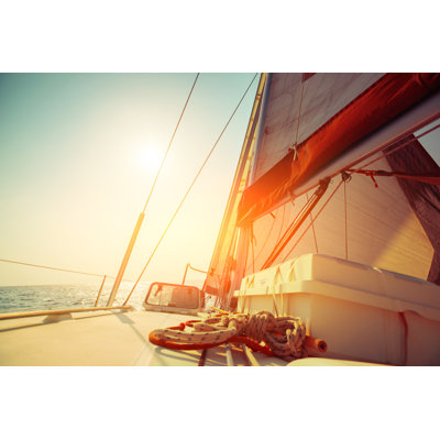 Boat - Wrapped Canvas Print