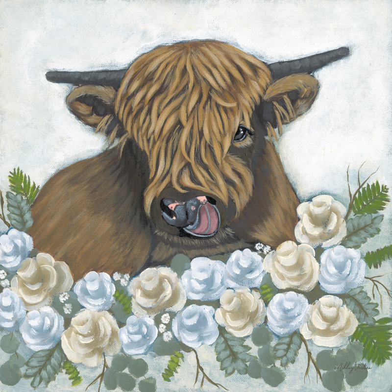 " Ruby " by Ashley Justice, 36" H x 36" W x 1.25" D