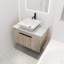 Ensemble de meuble-lavabo flottant 30 po avec lavabo en céramique 30 po Modern Design-126528407