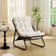 Chaise d'appoint avec repose-pieds, coussin pour le salon, la chambre à coucher, la salle de lecture-1776707364