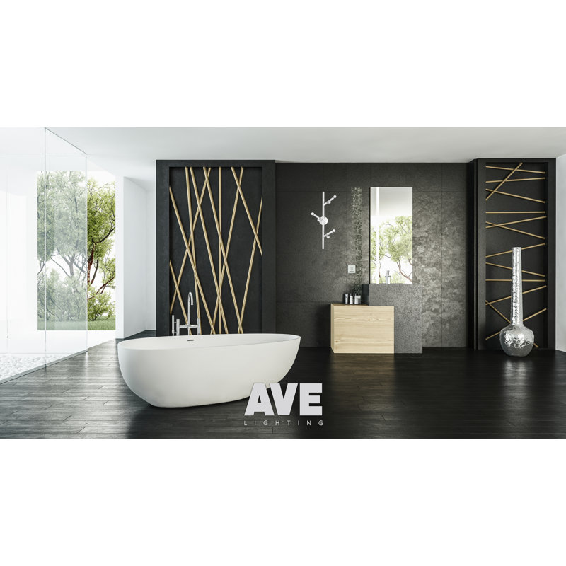 Oaks Wallchiere, Polished Nickel