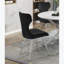 Ensemble de 2 chaises d'appoint Modern Velvet
