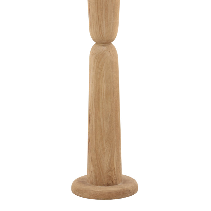 Lampe sur pied Glenridge brun clair