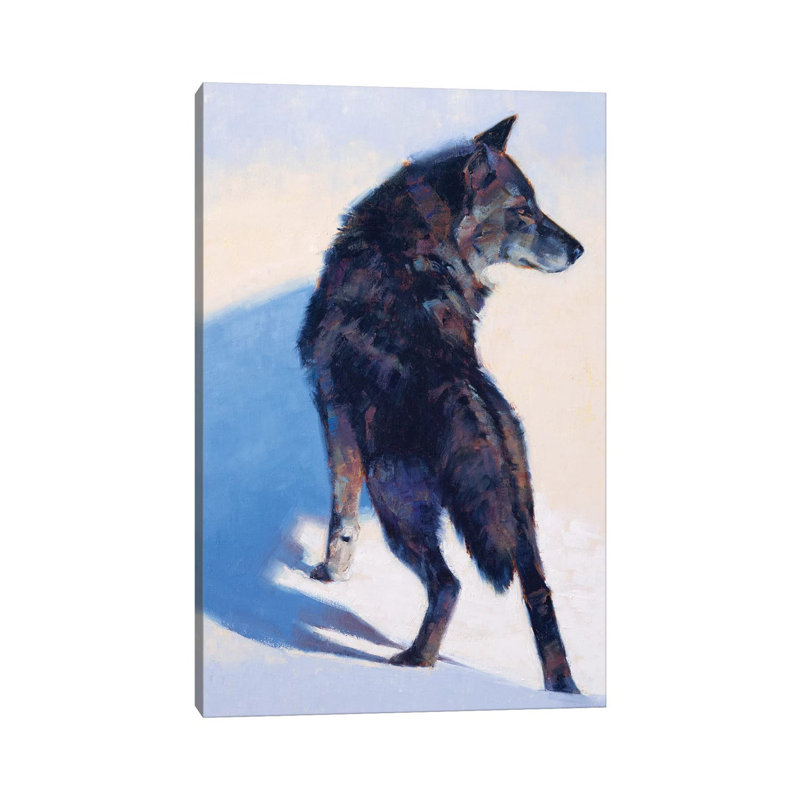 Wolf Study I by Julie T. Chapman - Wrapped Canvas Gallery-Wrapped Canvas Giclée, 66.04 cm H x 45.72 cm W