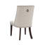 Chaise d'appoint de salle à manger rembourrée Ehrhart-504805189-504805190
