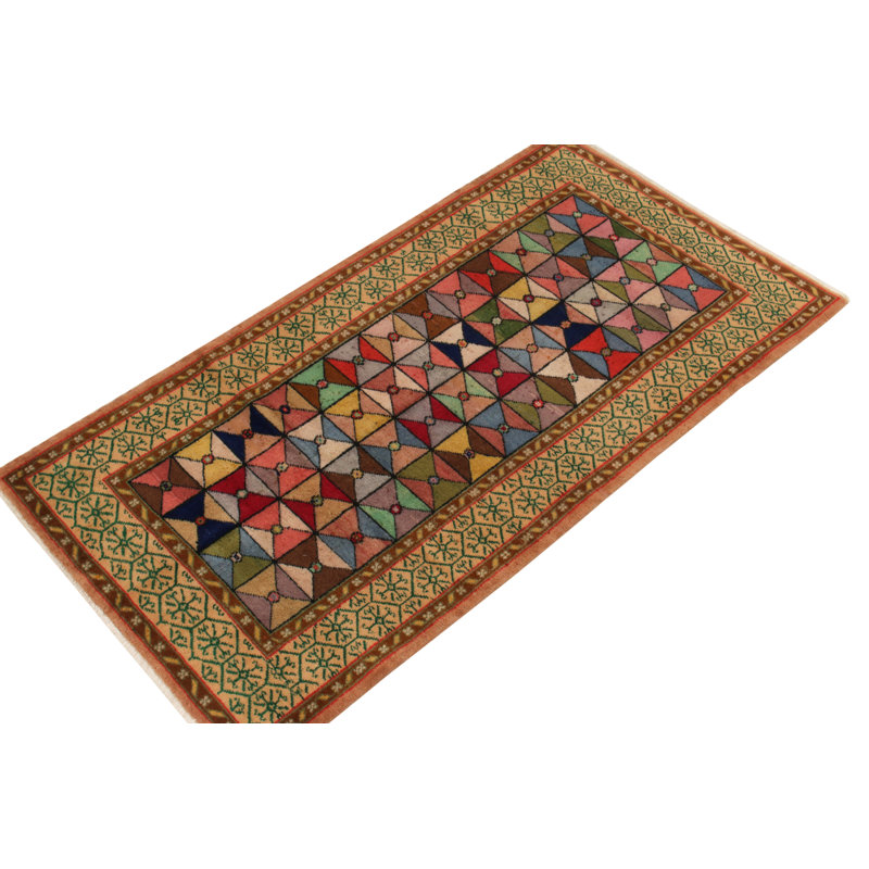 Pasha Hand Knotted Wool Area Rug