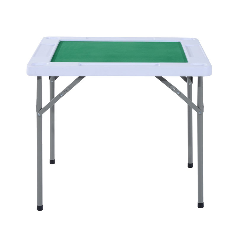 HomCom 34.6'' 4 - Player Foldable Card Table