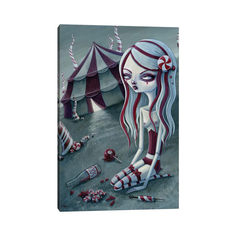 Sugar Addict by Megan Majewski - Wrapped Canvas Gallery-Wrapped Canvas Giclée, 101.6 cm H x 66.04 cm W