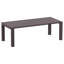 Table de salle à manger extensible en plastique Farrah-556616547-556616546