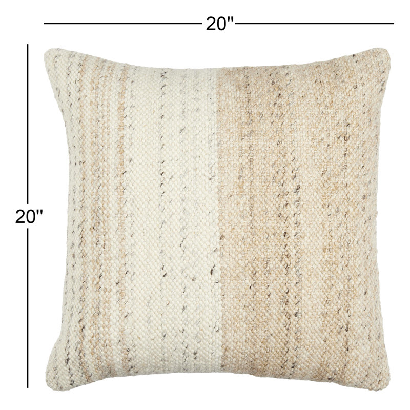 Coussin Dia, 20 po x 20 po, Vers le bas