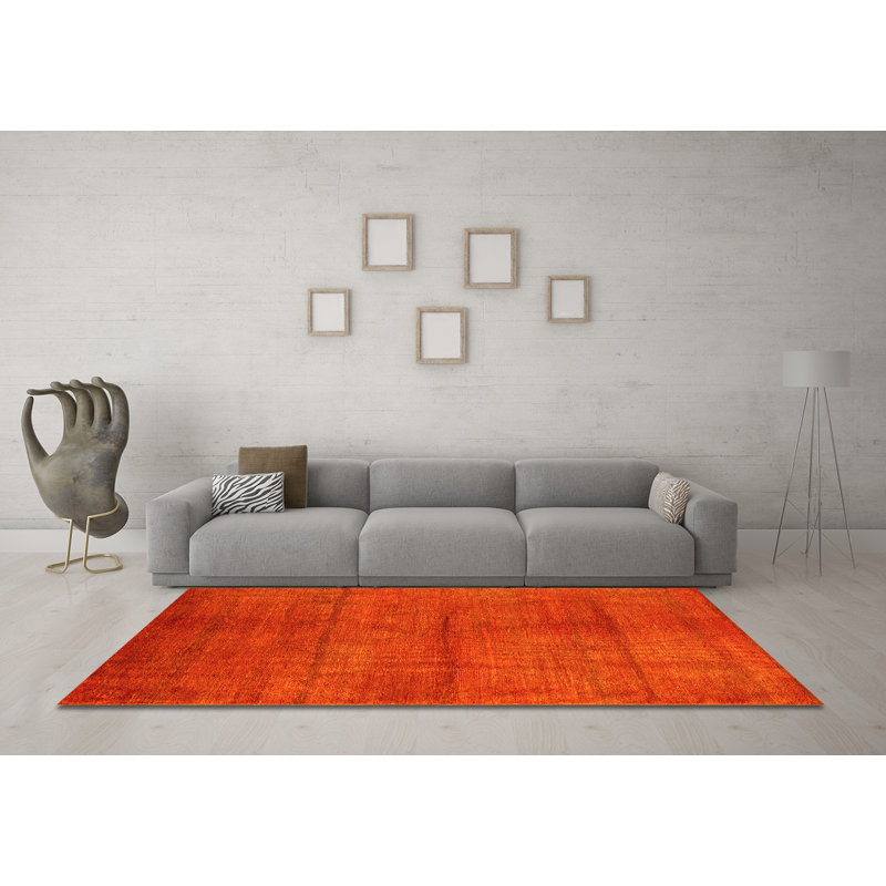 Kaiesha Performance Abstract Indoor Rug, Round 8'
