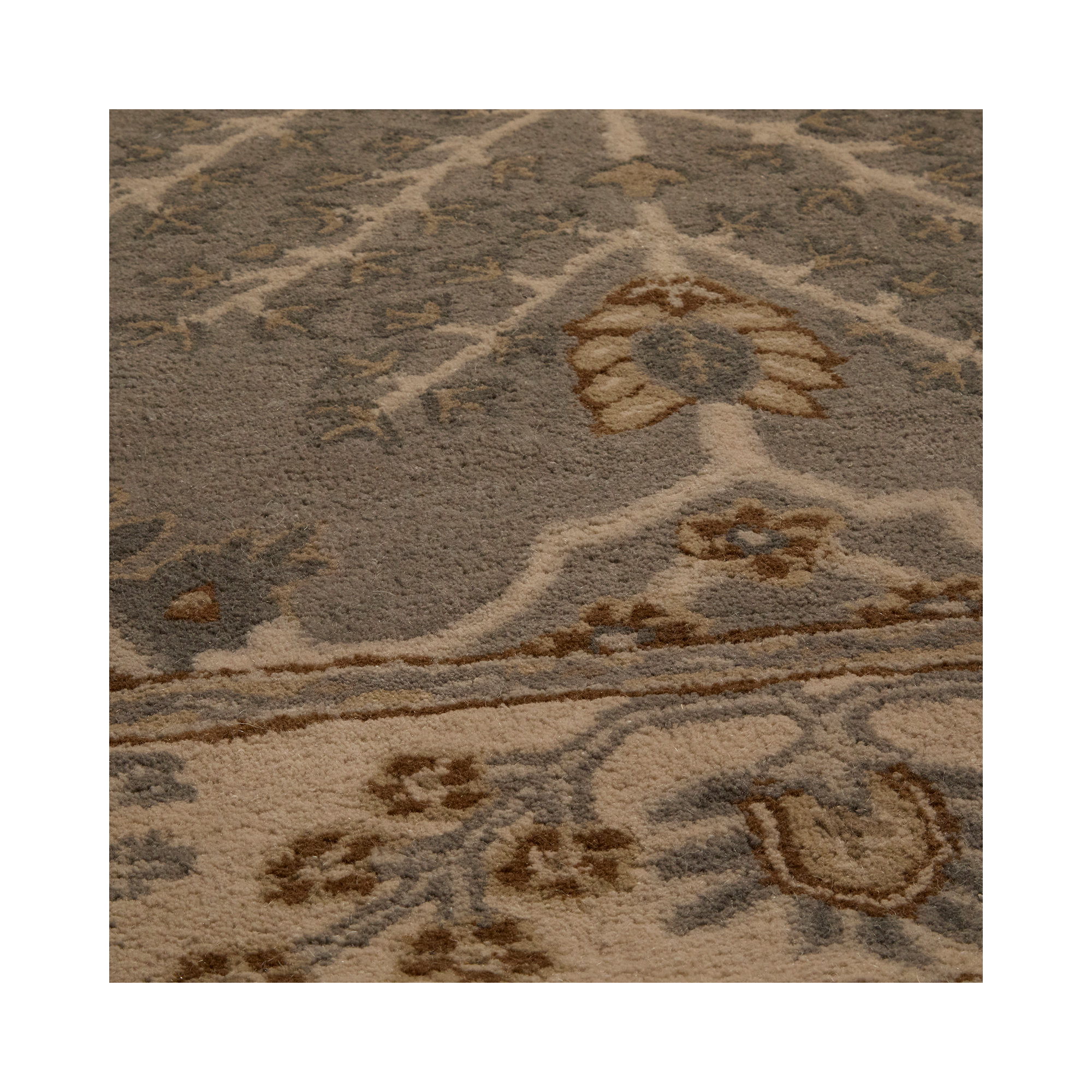Crestfield Handmade Wool Rug, Rectangle 5' x 8'
