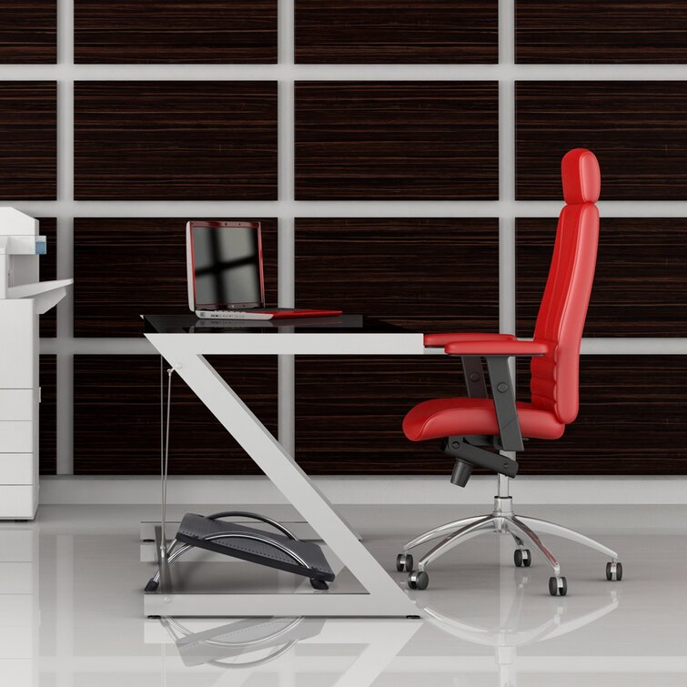 Mount-it! Ergonomic Footrest For Office Or Home, Under Desk Tilting  Footrest