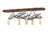 71" Long Winter Solstice Cilindro 5 Light Oblong Chandelier