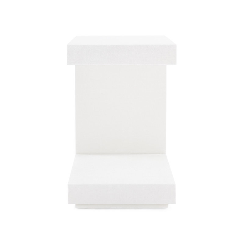 Essential End Table, White