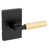 Matte Black/Satin Brass selected