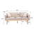 Dezaraye Fabric 63.8'' Reception Loveseat