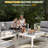 Outdoor Aluminum Loveseat-1355288711-1355288730
