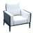 Aluminum Outdoor Chair with Cushions