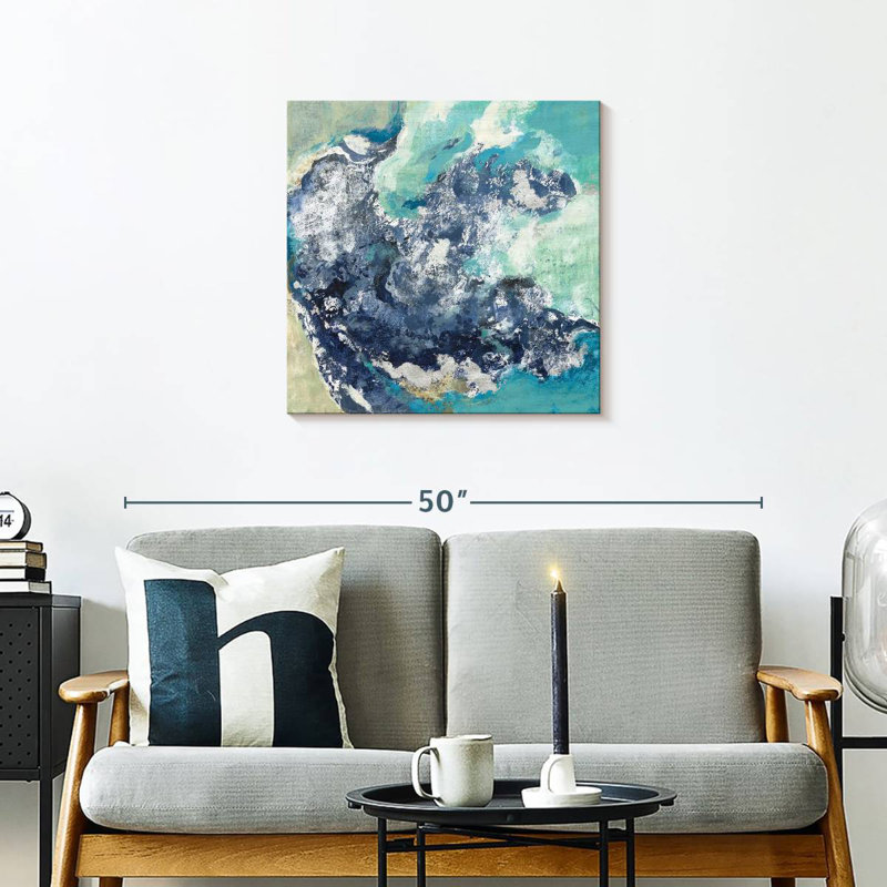 Turquoise Avery, 24'' H x 24'' W